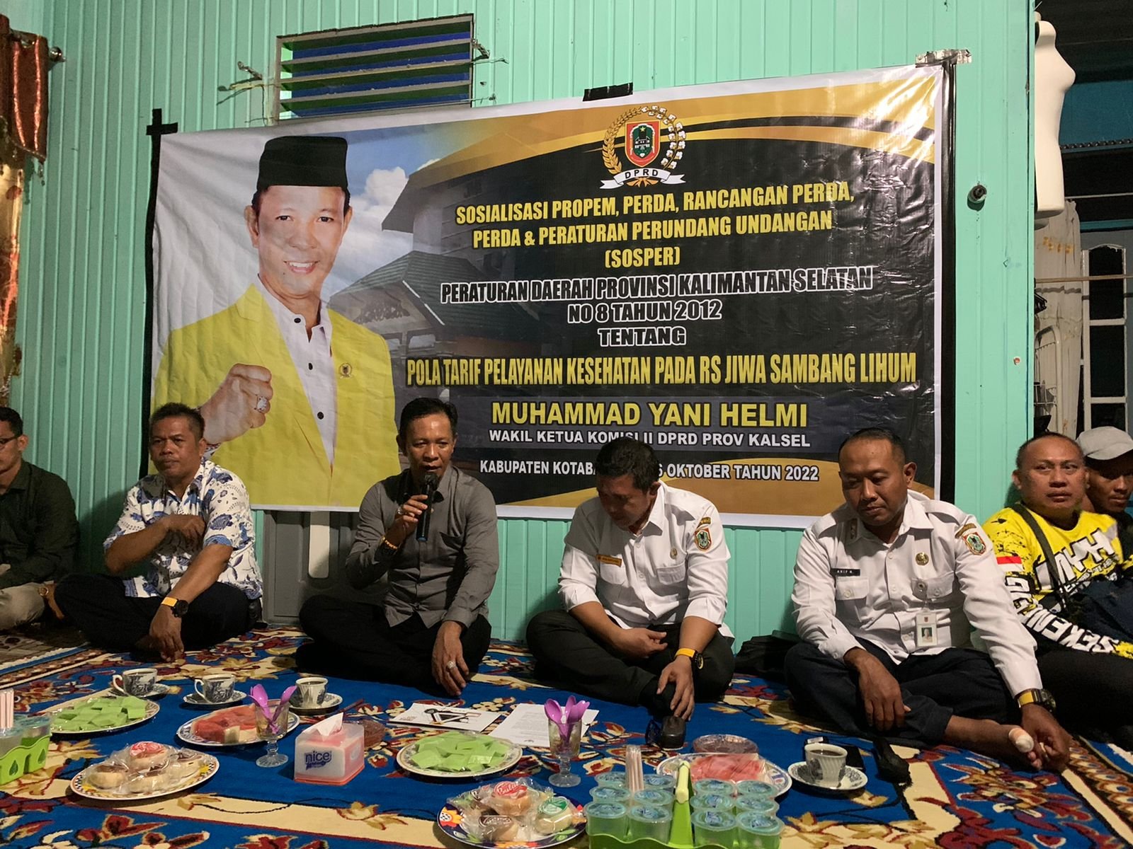 Sosper di Kotabaru, Legislator DPRD Kalsel; Perda Dibuat untuk Menata