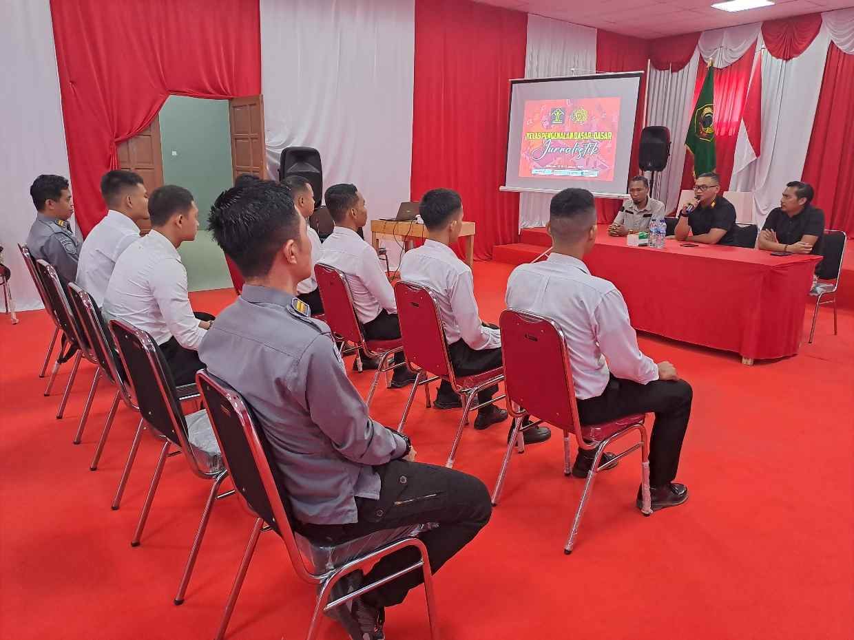 Dorong Kualitas Kehumasan, Lapas Kelas III Batulicin Gelar Pelatihan Jurnalistik