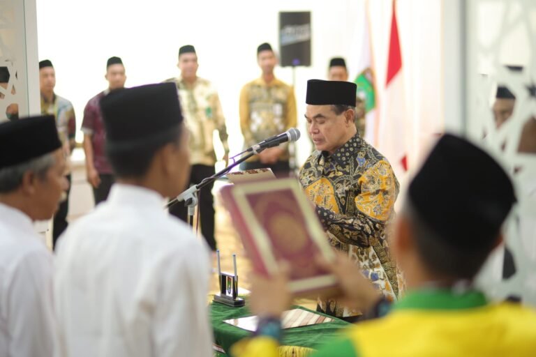 Lantik BPD Desa Hidayah Makmur, Zairullah: Tingkatkan Pengawasan dan Keseimbangan