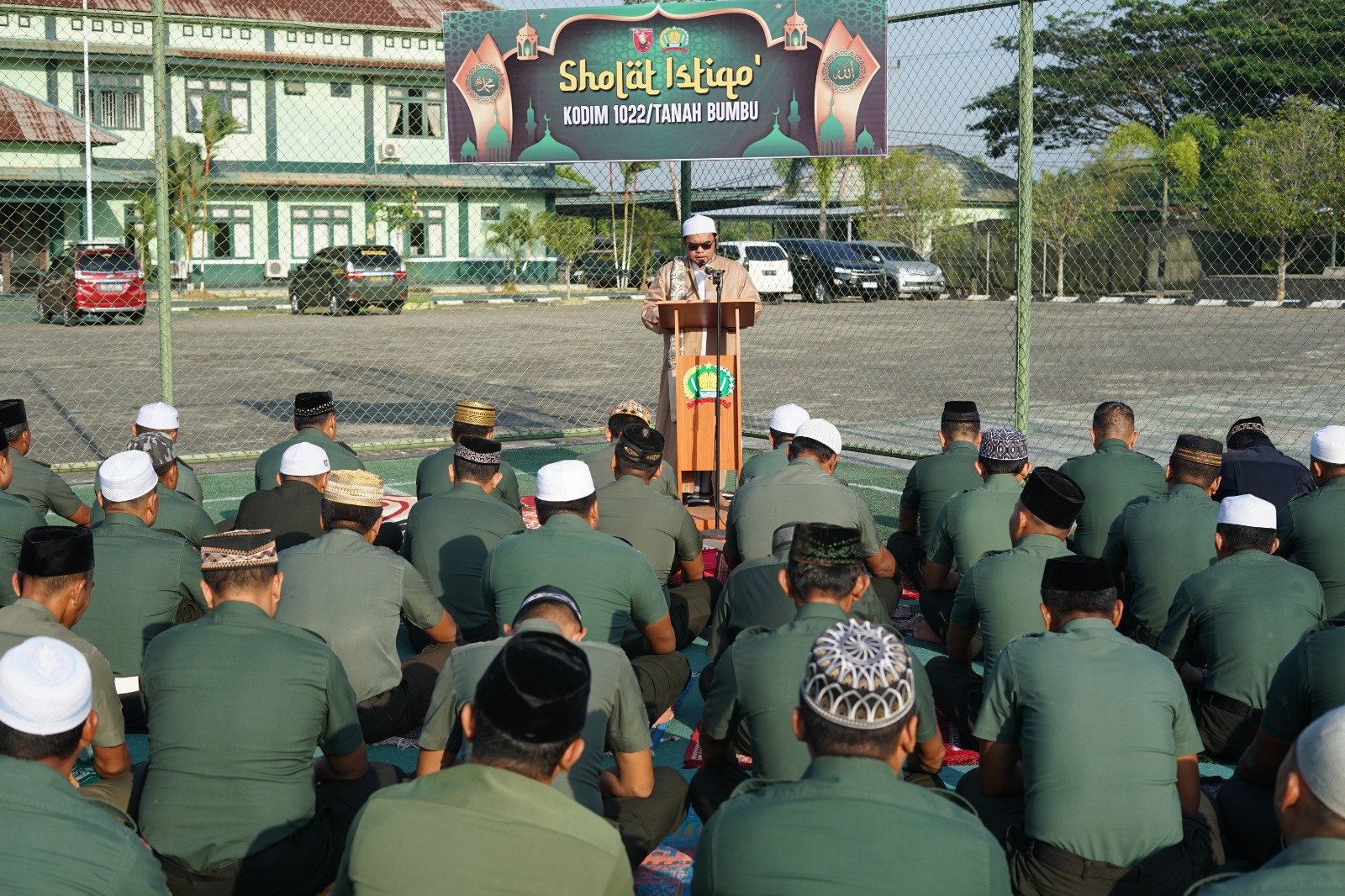 Hadapi Musim Kemarau, Jajaran Kodim1022/ Tanah Bumbu Gelar Sholat Istisqo
