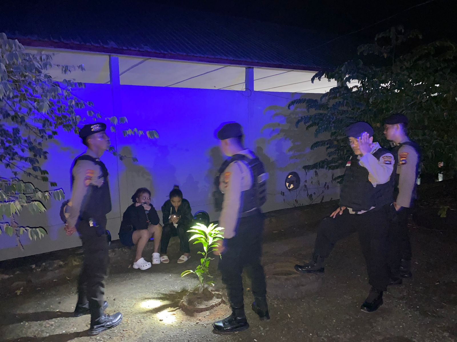 Gelar Patroli, Sat Samapta Polres Tanah Bumbu Amankan Puluhan Remaja