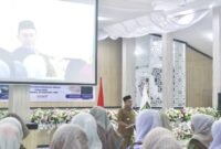 Bupati Tanah Bumbu, Zairullah Azhar menyoroti pentingnya peran keluarga dalam membangun bangsa dan membangun generasi muda daerah. (Foto: MC Tanah Bumbu)