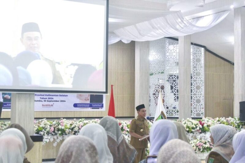 Bupati Tanah Bumbu, Zairullah Azhar menyoroti pentingnya peran keluarga dalam membangun bangsa dan membangun generasi muda daerah. (Foto: MC Tanah Bumbu)