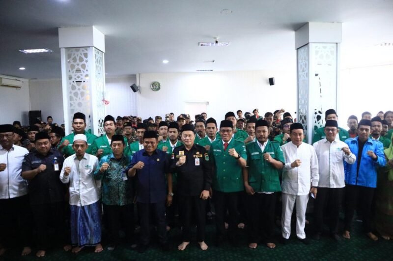 Pelantikan Pengurus Pimpinan Cabang (PC) Gerakan Pemuda Ansor Kabupaten Tanah Bumbu. Foto : Mc Tanbu