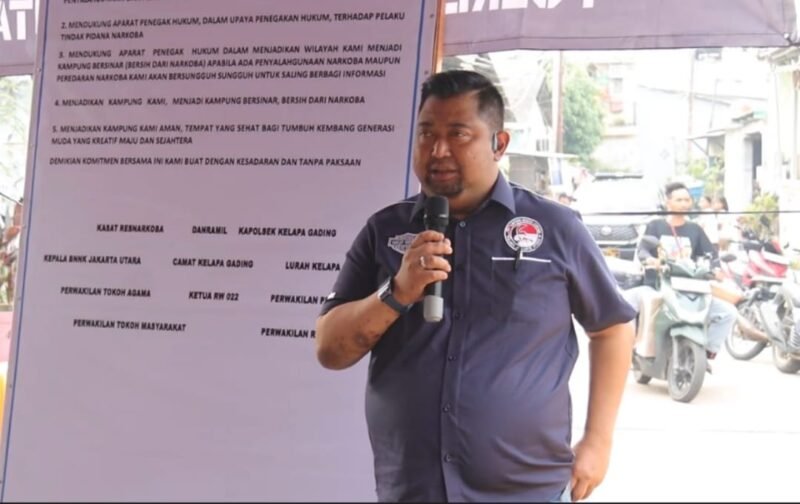Foto: Kasatres Narkoba Polres Metro Jakarta Utara AKBP Prasetyo Nugroho
