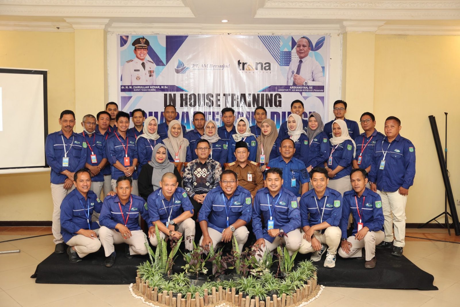 PT Air Minum Bersujud Tingkatkan SDM Melalui In House Training Character Building