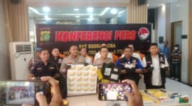 Foto: Polres Metro Jakarta Utara menggelar Konferensi Pers pengungkapan 19 kasus Narkoba dalam Operasi Nila Jaya 2025