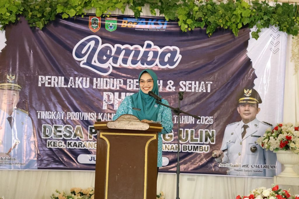 Ketua TP PKK Tanah Bumbu Apresiasi Desa Pamatang Ulin Ikuti Lomba PHBS Kalsel