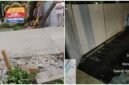 Foto: Kolase Jembatan dan Pagar Milik MXL Ground (Tennis dan Padel Club) dibangun di atas Taman Fasum