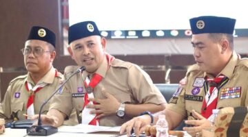 Sah! Wakil Bupati Pimpin Pramuka Kwarcab Tanah Bumbu Periode 2025-2030
