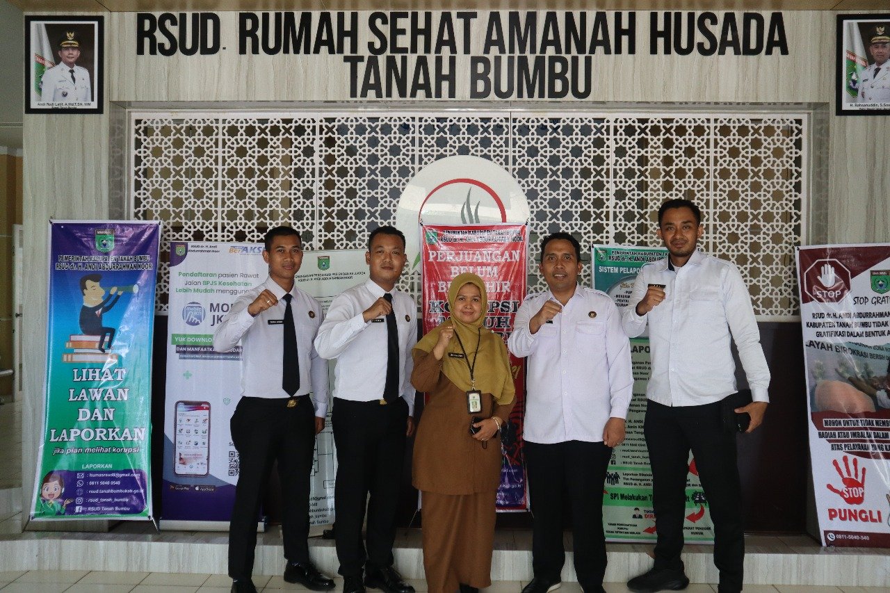 Dukung Persiapan Akreditasi Klinik, Lapas Batulicin Kunjungi RSUD H.Andi Abdurrahman Noor
