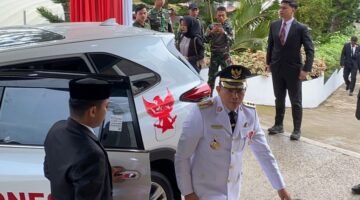 HUT RI Ke-80 Bupati Tanah Bumbu Rayakan Dengan Simbol Kesederhanaan