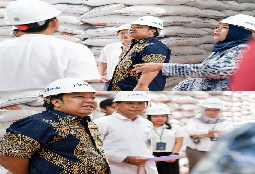 Gerindra Kalsel Sidak ke Bulog, Stok Beras di Kalsel Tertinggi di Indonesia