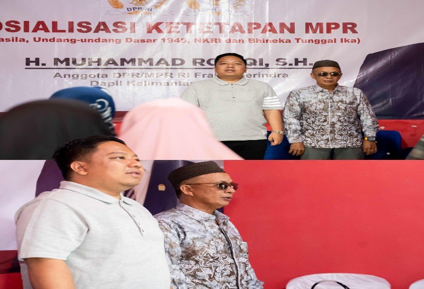 Legislator Kalsel HM Rofiqi Sosialisasi Tap-MPR di Desa Munggu Raya