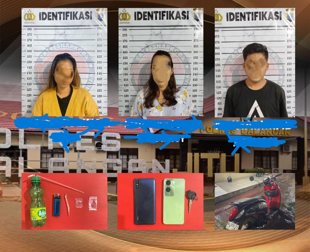 Pesta Sabu Bareng Suami dan Teman, Ibu Hamil di Balangan Mendekam di Sel Tahanan