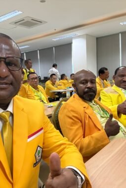 Yance Mote Hadiri Rapimnas Golkar 2025, Tekankan Pendekatan Kemanusiaan dalam Pembangunan Papua Tanpa Pendekatan Militer