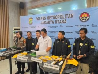 Polrestro Jakut bongkar Sindikat Curanmor dan narkoba 162 gram sabu hingga 9 motor diamankan