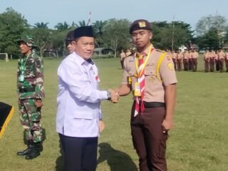 Buka Persami KKRI, Pemkab Tanbu Dorong Pembentukan Generasi Muda yang Tangguh dan Nasionalis