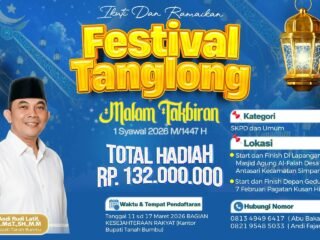 Pemkab Tanah Bumbu Gelar Festival Tanglong, Berhadiah Ratusan Juta