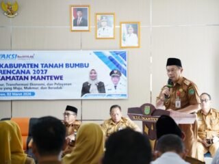 Gelar Musrenbang 2027, Pemkab Tanah Bumbu Prioritaskan Transformasi Ekonomi di Mantewe dan Karang Bintang