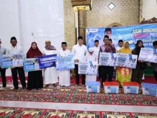 Safari Ramadan di Kusan Hilir, Andi Rudi Latif Salurkan Bansos dan Gelorakan Gerakan Indonesia ASRI