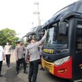 Polda Banten Laksanakan Pengecekan Kesiapan Kendaraan Dinas untuk Pengamanan Hari Buruh