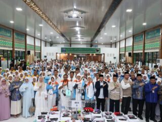 Kloter BDJ 13 Berangkat, Gabungan Jemaah Tanbu dan Kotabaru ke Jeddah
