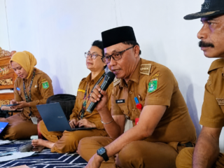 Hadapi Penilaian Provinsi, Camat Kusan Tengah Siapkan Desa Locus