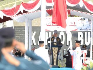 Bupati Andi Rudi Latif Pimpin Upacara Hari Lahir Pancasila