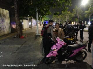 Razia Stasioner di Danau Cincin Priok, 8 Pria Pengguna Obat Terlarang Diciduk