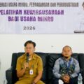Diskumdagri Tanah Bumbu Latih Pelaku Usaha Mikro Raih Sertifikasi Halal