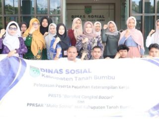 Kembangkan Keterampilan Warga, Dinsos Tanah Bumbu Kirim Peserta ke Banjarbaru
