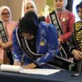 Perkuat Karakter Anak Dini, Bunda PAUD Tanbu Teken MoU Penguatan Kompetensi Guru