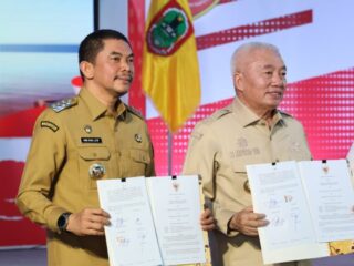 Terangi Jalur Bypass Batulicin-Banjarbaru, Bupati Tanah Bumbu Tuai Pujian Gubernur