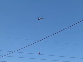 Atasi Karhutla di Batulicin, Pemkab Tanah Bumbu Operasikan Helikopter Water Bombing