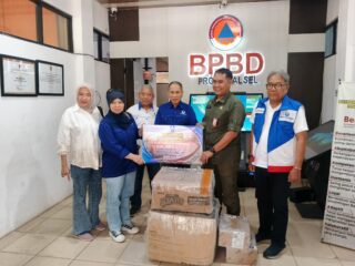 Hiswana Migas Kalsel Sumbang Peralatan Pemadaman Karhutla