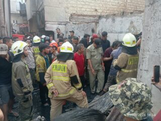 Polisi Selidiki Kebakaran Kontrakan di Penjaringan, Dua Orang Meninggal Dunia 