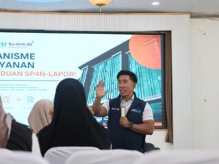 Diskominfosp Tanah Bumbu Gelar Monev SP4N LAPOR! Admin Sekolah