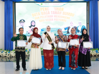 Gerakan Literasi Daerah, Bunda Literasi Kukuhkan Duta Baca Tanah Bumbu